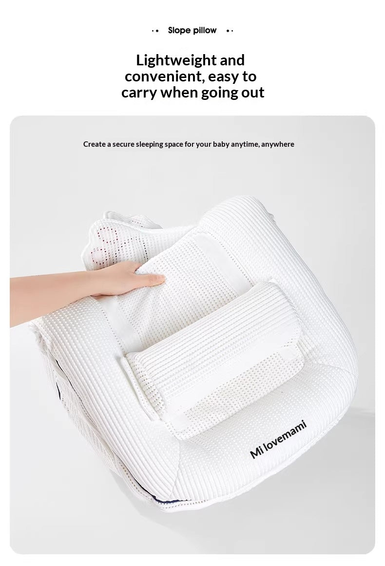 Premium Baby Crib with Safety Rails - Convertible Infant Bed for Nursery