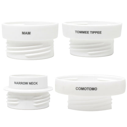 Portable Bottle Warmer with 4 Adapters