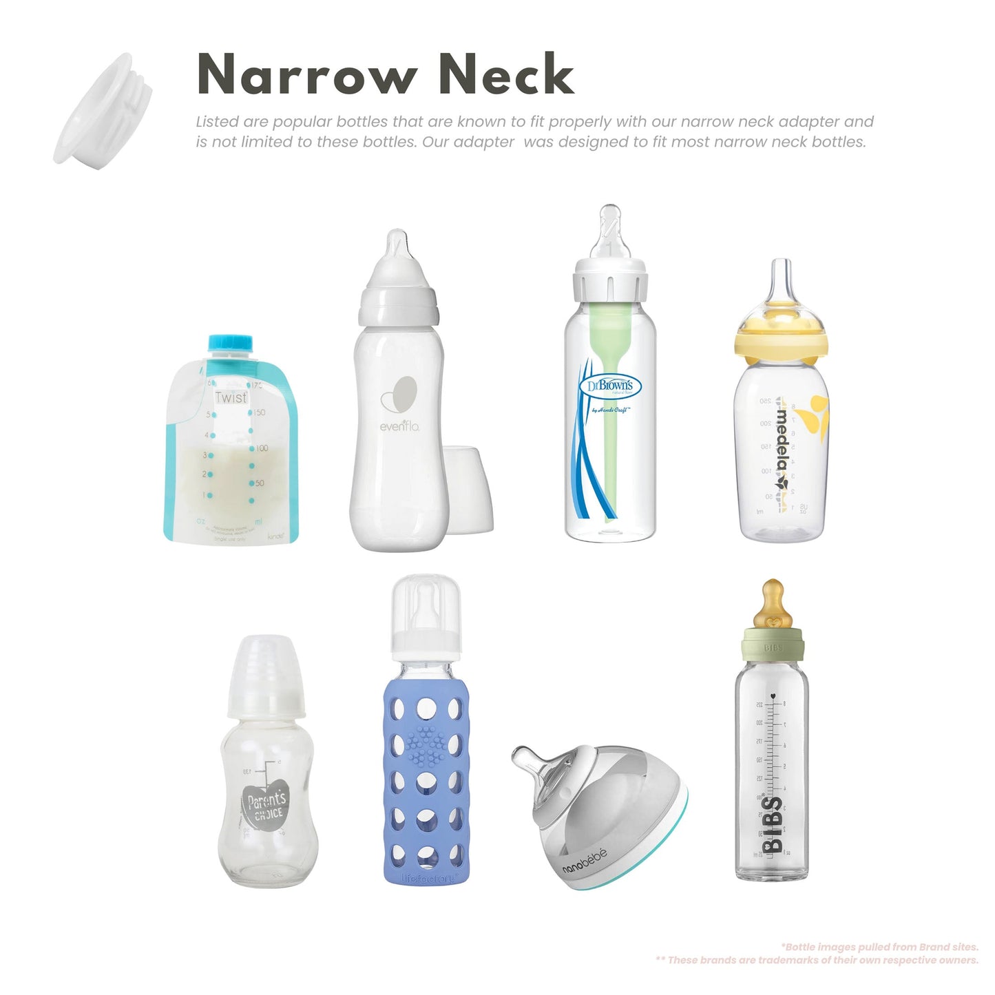 Portable Bottle Warmer with 4 Adapters