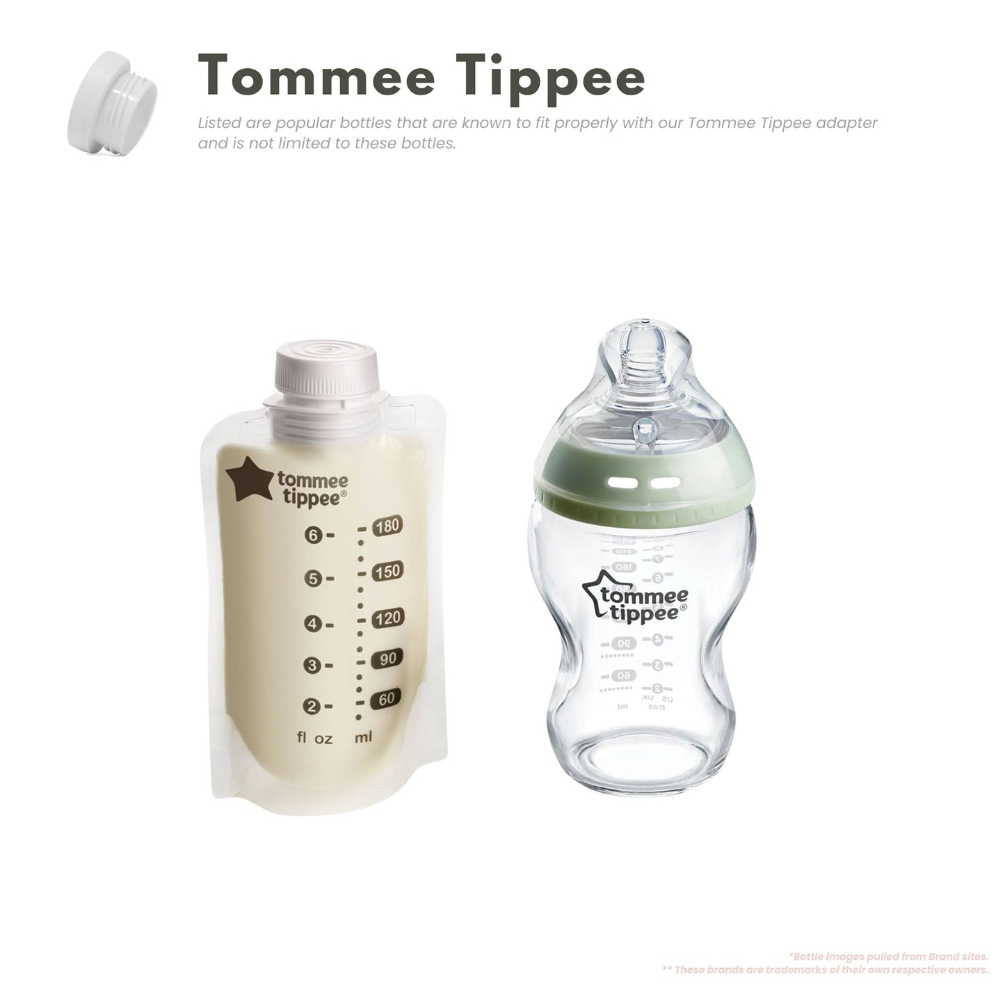 Portable Bottle Warmer with 4 Adapters
