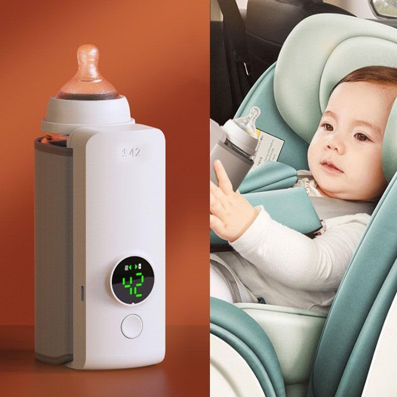 Wireless Rechargeable Bottle Warmer & Insulation Bag