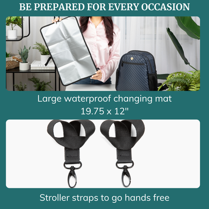 Small Diaper Bag Backpack - Claremont