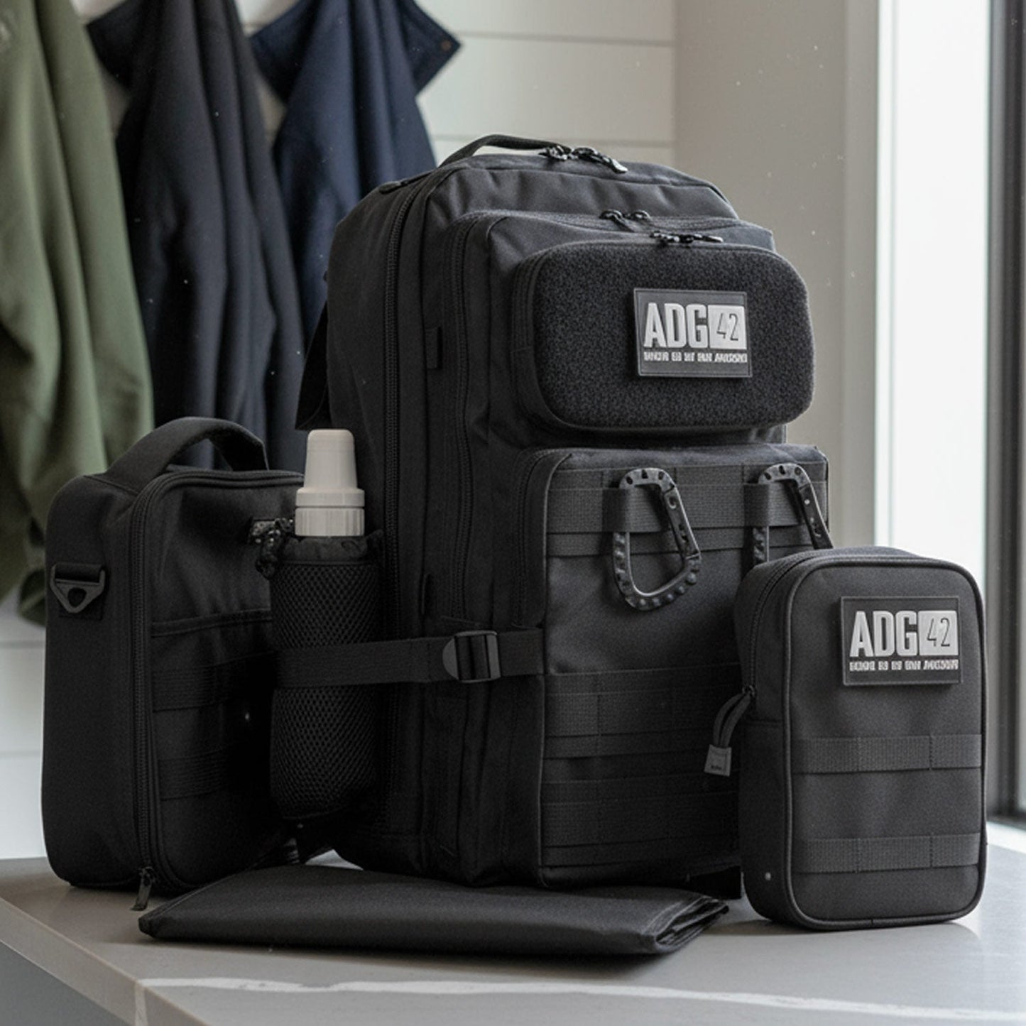 JUG.30L Dad Diaper Bag Backpack Combo