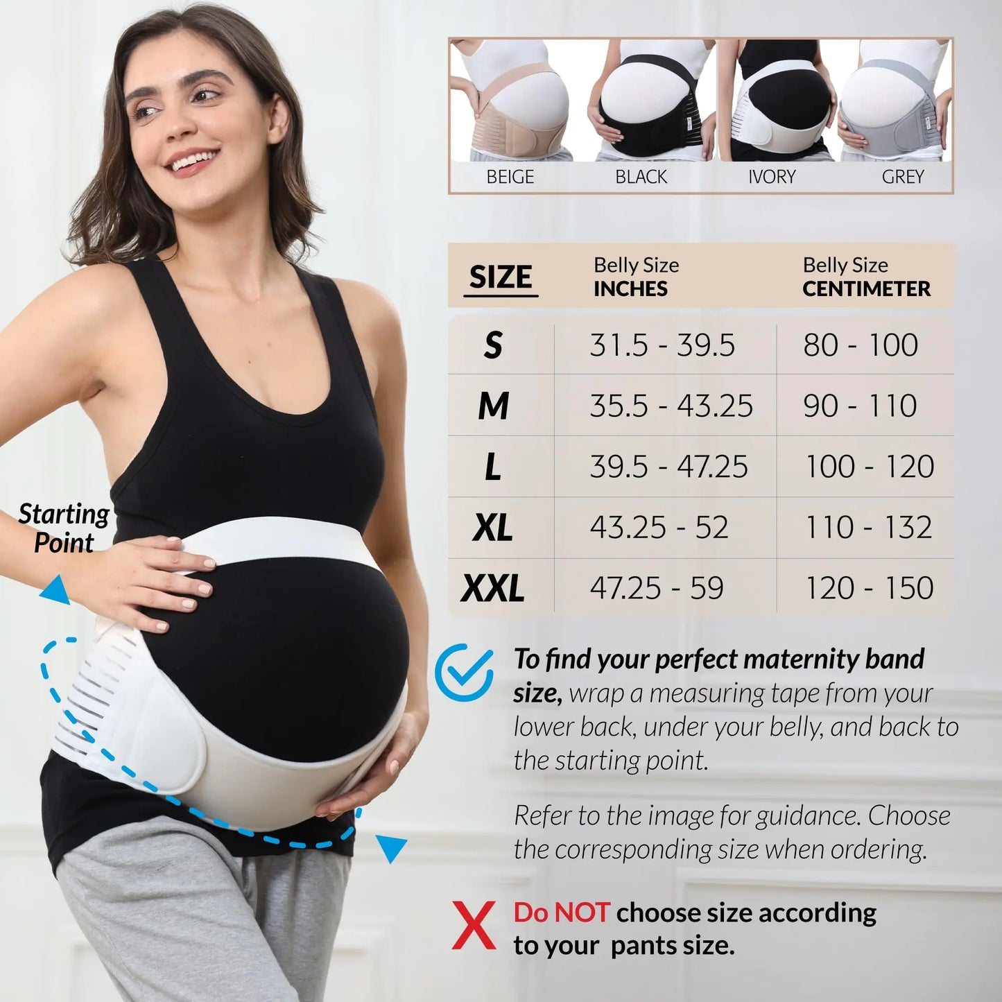 Pregnancy Support Belt for Everyday Comfort - PRG