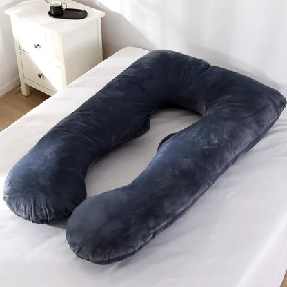 Pregnancy Maternity Pillow U Type Fleece