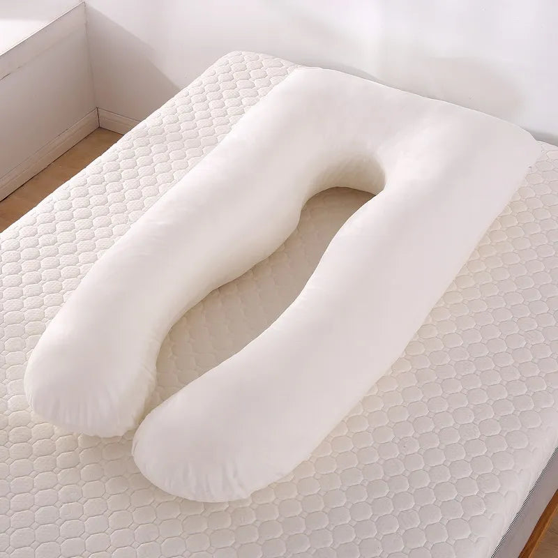 Pregnancy Maternity Pillow U Type Fleece