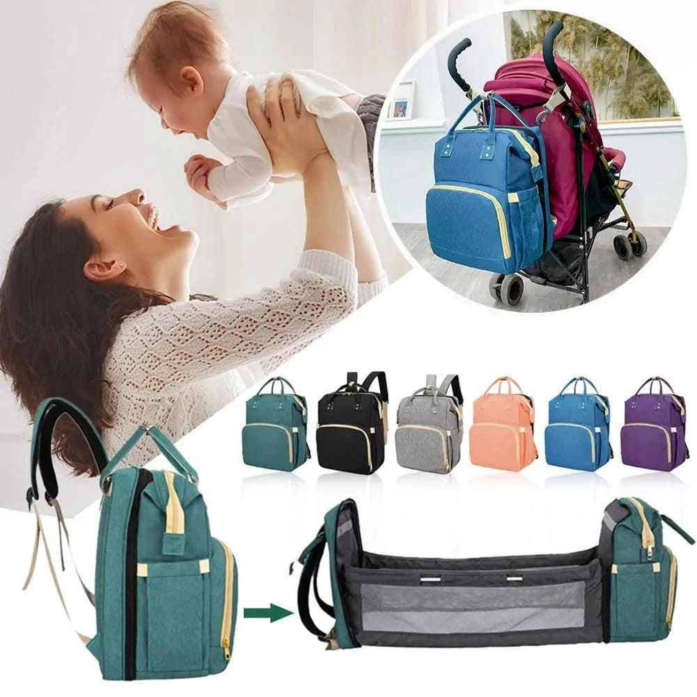 All-in-One Stroller Diaper Backpack