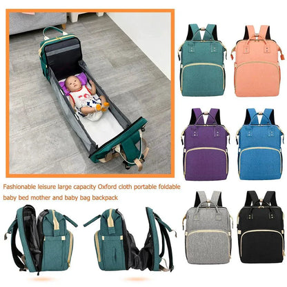 All-in-One Stroller Diaper Backpack