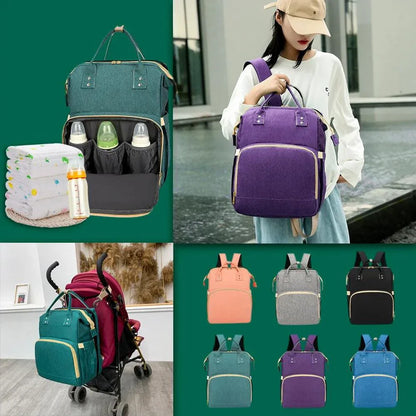 All-in-One Stroller Diaper Backpack