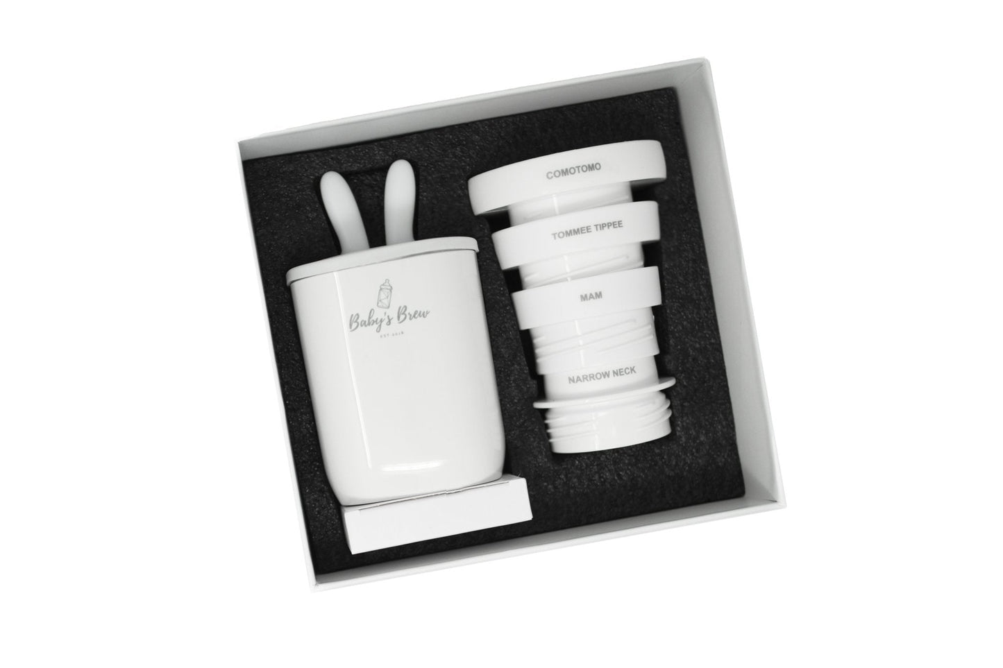 Portable Bottle Warmer with 4 Adapters