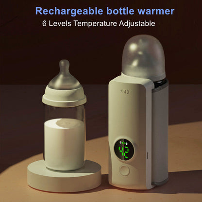 Wireless Rechargeable Bottle Warmer & Insulation Bag