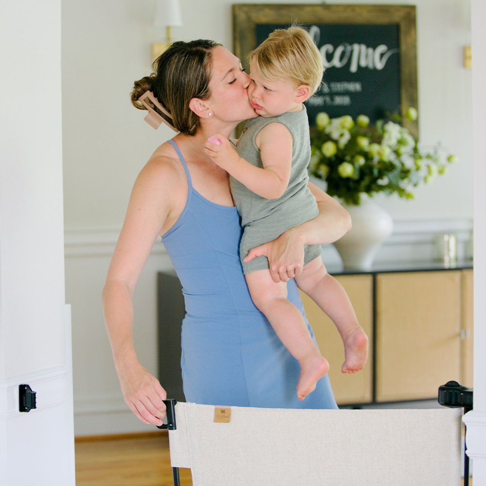 Crypton® Fabric Baby & Pet Safety Gate