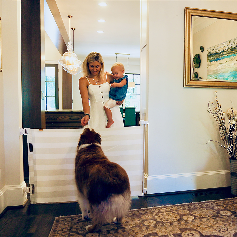 Crypton® Fabric Baby & Pet Safety Gate