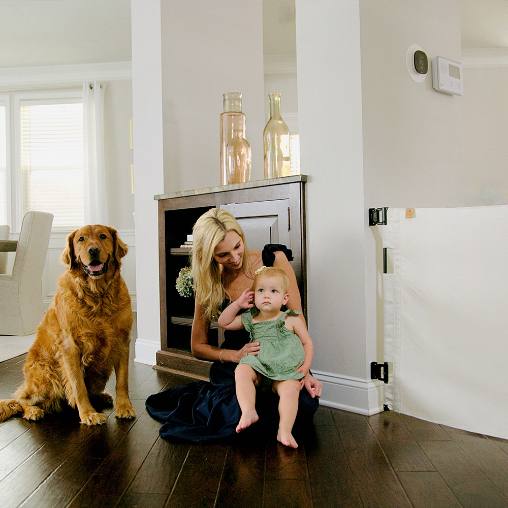 Crypton® Fabric Baby & Pet Safety Gate