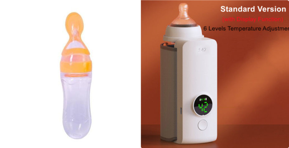 Wireless Rechargeable Bottle Warmer & Insulation Bag